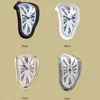 Powieść surrealistyczne stopienie zniekształcone zegary ścienne surrealistyczne Salvador Dali Style Watch Dekoracja Dekora