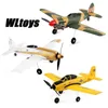 WLtoys A220 A210 A260 24G 4Ch 6G3D Stunt Plane Six Axis Fighter RC Airplane Electric Glider Unmanned Aircraft Outdoor Toy 2206202534406