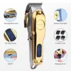 الشعر Cliper Hair Hair Trimmer Shaverless Shavermer 0mm Men Men Barber Hair Conting Machine للرجال USB قابلة لإعادة الشحن