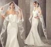 2020 La migliore vendita 3 metri di lunghezza Cappella più economica Lunghezza Veli da sposa avorio bianco con pettine Velo da sposa Veu De Noiva Longo CPA859 C0523