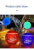 60 cm festliga Ny uppblåsbar julbolldekoration Courtyard LED Remote Control Luminous Ball PVC