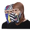 Vuxen 3d Anima Bike Masks Mössor Utomhus Cykling Ski Balaclava Bandana Neck Hood Cykel Full Face Mask Hat Cykling Tillbehör 39 stilar