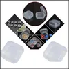 Paketleme kutuları mini açık plastik küçük kutu takı kulaklıklar depolama çantası konteyner boncuk makyaj şeffaf organizatör damla dağıtım 6302871