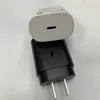 ORIGINAL OEM Quality 25W PD USB C Snabbladdning 20W Power Wall Snabbladdning Adapter US EU Plug för Samsung Charger Galaxy S21 5G S20 S10 Obs 20 10 A71 A70S A80 M51 EP-TA800