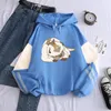 Erkek Hoodies Tişörtü Avatar Son Hava Bükücü Aang Appa Kawaii Karikatür Kadın Harajuku Unisex Streetwear Büyük Boy Kış Tişörtü