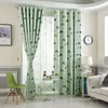 Curtain & Drapes Kids Blackout Bedroom Curtains With Car Print JinyaHome Blue Green Polyester Fabric Grommet Top Living Room Window Treatmen