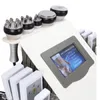 6 I 1 Vakuum 40K Cavitation RF Lipo Laser KIM 8 Slimming System RF Lipolaser Cavitation Machine för hemmabruk