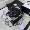 Evening Bags designer 2022 new lambskin Mini Lingge enamel Chain Handbag unit messenger bag zero wallet YGIC5398018
