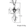 Pendant Necklaces Vintage Punk Style Templar Knight Cross Pendants Never Fade 316L Stainless Steel Jewerly For Men GiftPendant