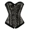 Ceintures corsets bustiers sommets floraux pour femmes vintage sexy lingerie corseet exagéré abdomen de corset rétro
