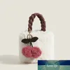 Nowy zimowy futrzany ramię Messenger Evening Bag Cherry Girl Plusz Super Cute Furry Wysokiej jakości styl