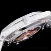 Armbanduhren Bilux Diamond VVS1 Automatische mechanische Unterseite Wasserdichte mechanische Herrenuhr GIA-Zertifikat