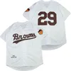 Chen37 Custom Satchel Paige Jersey 1953 Baseball Pullover Button All Stitched Home Away top quality mens women youth