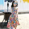 2020 Helt nya flickklänningar Böhmen Barnklänningar Girls Summer Floral Party Dresses Teenage Girls Clothing för 6 8 12 år Y29383587