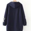 Ausländischer nationaler Wind vergrößert weibliches Qiu-Dong-Outfit, stickt, um Baumwolle auszugeben, um dickes Fleece hinzuzufügen 201203