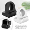 Silicone Charger Stand Holders for Apple Watch Ultra 49mm 8 7 6 5 4 3 2 1 SE iwatch 41mm 45mm 40mm Station Dock Charging Desktop Holder Accessories