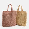 HBP большая вместительная сумка-тоут для женщин, большие кошельки для покупок, новые повседневные соломенные женские сумки на плечо, плетеные сумки из ротанга, летняя пляжная сумка Trend