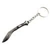 6cm creative keychain men and women peripheral games mini model toy gun alloy keyring wholesale