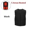 Mäns västar män Autumn Winter Smart Heat Cotton Vest USB Infrared Electric Women Outdoor Flexible Thermal Warm Jacketmen's Phin22