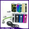 ELEAF MINI ISTICK Zestaw 7 kolorów 1050 mAh Wbudowana bateria 10 W maksymalna zmienna wyjściowa Mod napięcia z kablem USB Złącze Ego Prosty pakiet 0266277-1