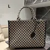 Totes Designer Handtasche Frauen Taschen Große Kapazität Leinwand Mode Alltag Arbeitstasche Damen Kreuz Körper Umhängetasche Brieftasche