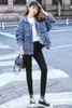 Giacche da donna Primavera Coreano Allentato Grande Tasca Giacca di Jeans Manica Lunga da Donna All-Fiammifero Cappotto Casual Tendenza Cowboy Mujer Chaqueta