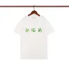 Ropa de diseñador para hombre Camiseta famosa Estampado de letras Cuello redondo Manga corta Negro Blanco Moda Hombres Mujeres Camisetas S-3XL 4XL
