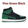 أحذية أحذية براءات الاختراع Boots Bred 2022 Mens 1 1S Basketball Shoes High Dark Mocha Twist Pine Gr