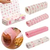 50 sztuk / pudełko Wosk Papier Pozostałe Pieczenia Klasy Żywności Greaserenp Papier Papiery Chleb Sandwich Hamburger Frytki Cukierki Kolorowe Papier Papier Narzędzia Pieczenia LT0033