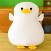 New Hug Fat Duck Doll 플러시 장난감 창조적 인 귀여운 작은 흰 오리 달래 인형 생일 선물