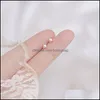 Stud Trend Mini Natural Freshwater Pearls 100% 925 Sterling Sier Small Earrings For Women Female Fine Jewelry Wholesal Bdesybag Dhwab