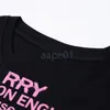 남성 새로운 패션 T 셔츠 디자이너 핑크 레터 인쇄 티 고품질 여성 캐주얼 한 느슨한 티셔츠 아시아 크기 S-XL
