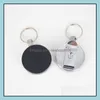 Party Favor Event Supplies Festive Home Garden Retractable Metal Card Badge Holder Steel Recoil Ring Belt C Dh0Oy