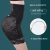 Women's Shapers Double Control Panties With Buckle Easy To Toilet Women Dress Shorts Corset Waist Trainer Body BuLifter Thigh Slimmer