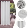 Gardin draperier utomhusvattentäta gardiner för uteplatsenergieffektiv panel Grommet Top Thermal Isolated Blackout CurtainScurtain