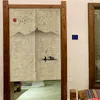 Curtain & Drapes Chinese Japanese Style Ethnic Door Fabric Linen Bedroom Living Room Partition Tea Hanging CurtainCurtain