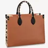 Handbags Purses Genuine Leather Women Tote Bags Purse Fashion Shoulder Bags Flower Checkers Grid Serial Number