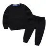 Fashion Boy Kids Set Kids Baby Sells New Autumn Jacket Sports Hooded Suit 3 Färgstorlekar 29T Shirt Coat Down218C5591116