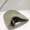 2022 Дизайнерская мужская шапочка женская вязаная шляпа роскошные шапки для черепа