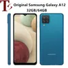 Samsung Galaxy A12 разблокированный смартфон отремонтированный 4G 64G 6,5 -дюймовый экран Octa Core Mediatek Mt6765 Helio p35 Bluetooth 5.0 5000mah 5pcs