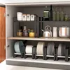 Utensil Racks Kitchen Cabinet Shelves Non slip Thicken Trays Bowls Dishes Storage Rack Pod Lid Holder for Desktop Cabinets Organizer Shelf 390 D3