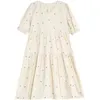 Vêtements de maternité d'été Mode Floral Broderie À Manches Courtes Col En V Femmes Enceintes Coton Robe Grossesse Vêtements De Vacances J220628