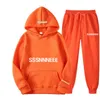 Mens Set Men Tracksuit Set Sport Sweater Hoodies Tracksuits Two Piece Women Sweatshirts Suits Track Sweat Suit Letter Print Weat Pants Sweatsuits Partihandel 3xl