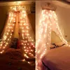 Strings String Lights LED Curtain Wedding Party Decoration With 300 LEDs And 8 Modes Remote Control 3m D91208LED