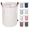 Designer-Foldable Storage Basket Kids Toys Storage Bags Bins Printed Sundry Bucket Canvas Handbags Clothing Organizer Tote IIA235
