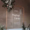 カスタムサイズの結婚式の背景の装飾の中心部のアーチ名前に錬鉄の花の棚のパーティー段階のDIYの装飾