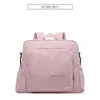 Soboba sac à langer rose imperméable pour soins de bébé sac à dos à couches multifonctionnel de grande capacité sac de voyage avec 2 sangles 220514