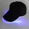 Fashion LED Light Up Baseball Hat Glow In Dark Party Cap