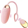 Nxy Eggs Telecomando Clit Vibratori Stimolatore del clitoride Vagina Ball Jump Egg Anale Butt Plug Giocattoli del sesso per le donne Masturbatore Negozio 220421