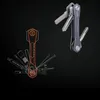 Gadget esterni smart catena chiave mini portachiavi decorativo compatto clip organizzatore in alluminio